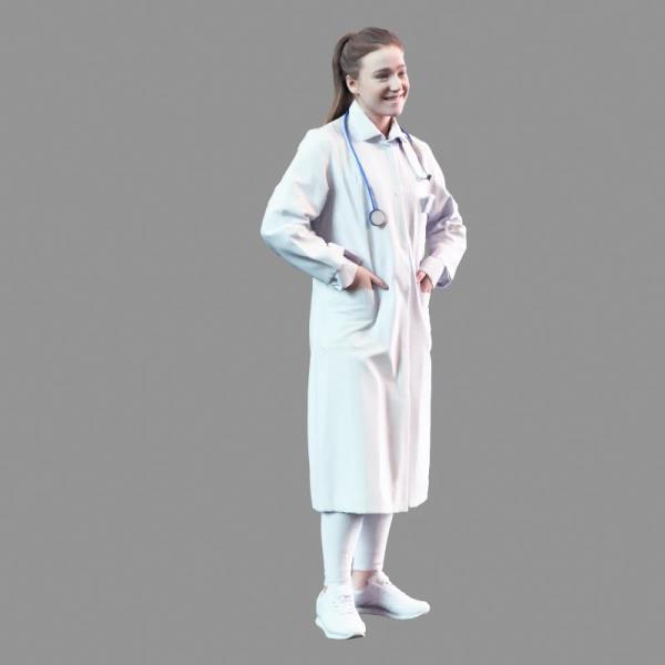 Lady Doctor - دانلود مدل سه بعدی خانم دکتر - آبجکت سه بعدی خانم دکتر - سایت دانلود مدل سه بعدی خانم دکتر - دانلود آبجکت سه بعدی خانم دکتر - دانلود مدل سه بعدی fbx - دانلود مدل سه بعدی obj -Lady Doctor 3d model - Lady Doctor 3d Object - Lady Doctor OBJ 3d models - Lady Doctor FBX 3d Models - بیمارستان - درمانگاه - پزشک - Hospital